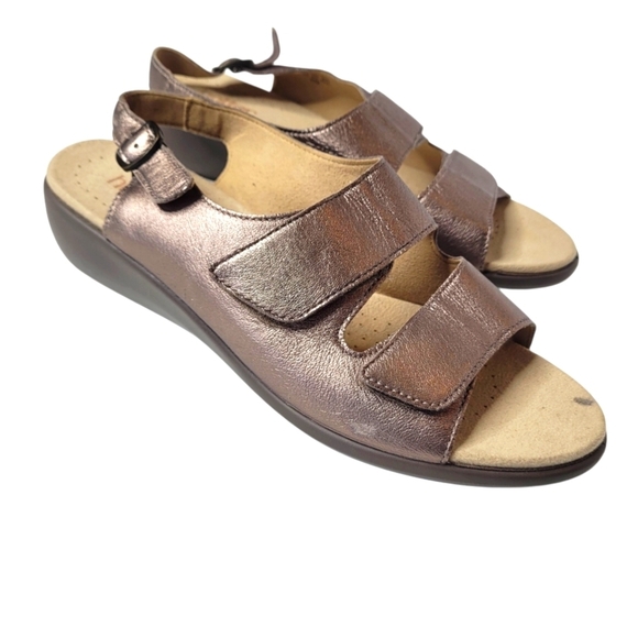 Hotter Easy II Ankle Strap Sandals Size 9.5 - Picture 2 of 9